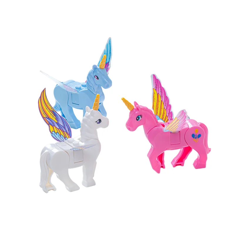 

2024 New Hot Unicorn Building Blocks Mini Action Figure Bricks Toy