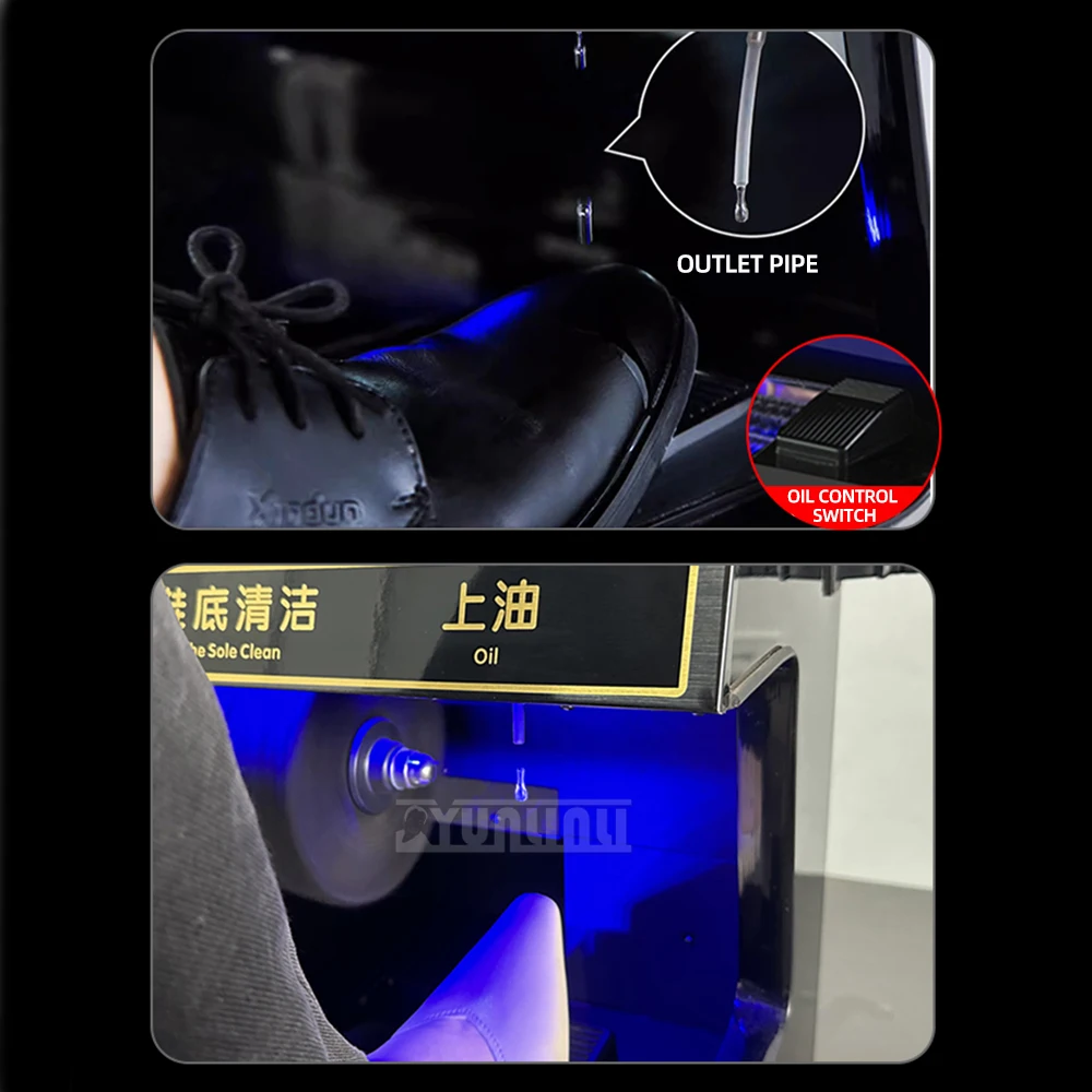 Automatyczna elektryczna szczotka do butów Indukcyjna szczotka do butów Środek czyszczący do skóry hotelowej