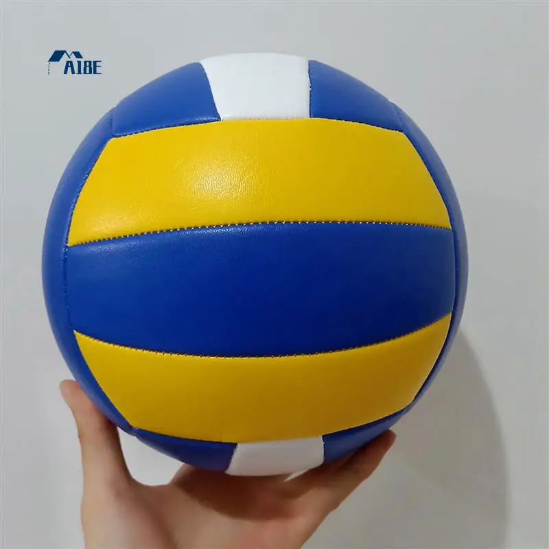 

A18E-5X Soft Press Volleyball PU Leather Match Training Volleyball Adult Kids Beach Game Play Balls For Indoor Outdoor Sports