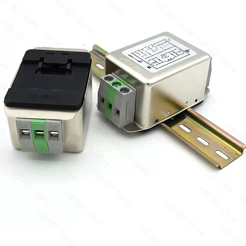 2026 Single-phase AC 220V power filter Isolator Bipolar Purification EMI Harmonic CW4L2-30A-S (005)