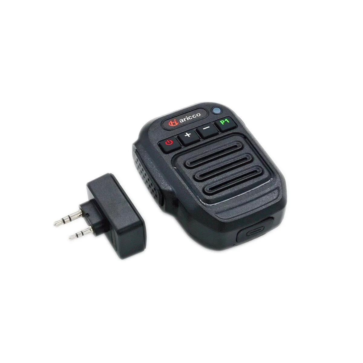 Adaptador Bluetooth de micrófono inalámbrico portátil, conector K de 2 pines Para Kenwood TK3400 Baofeng UV5R DM1701 TYT HAM Radio PTT Mic Speaker