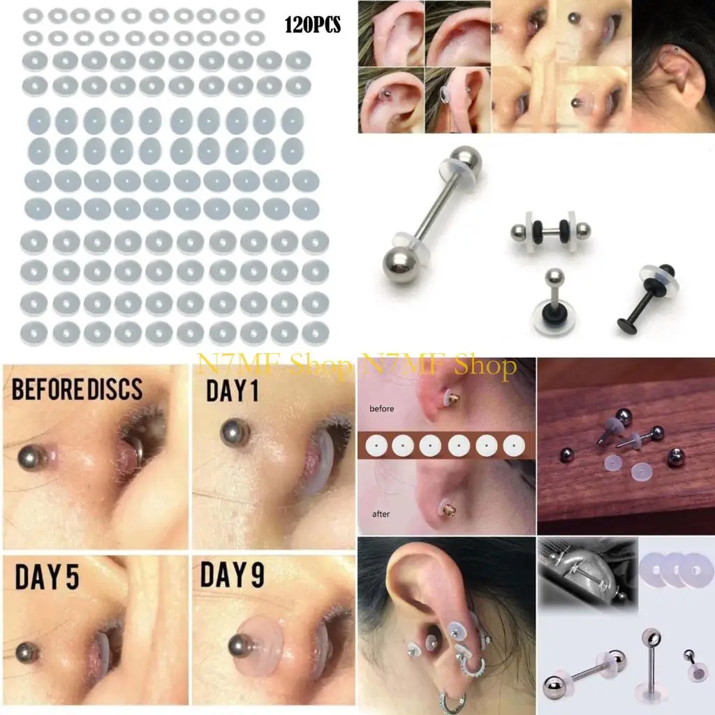 N7MF ثقب المجوهرات المضادة للانتشار الصغيرة قرص السيليكون المدمج قرص العين السيليكون