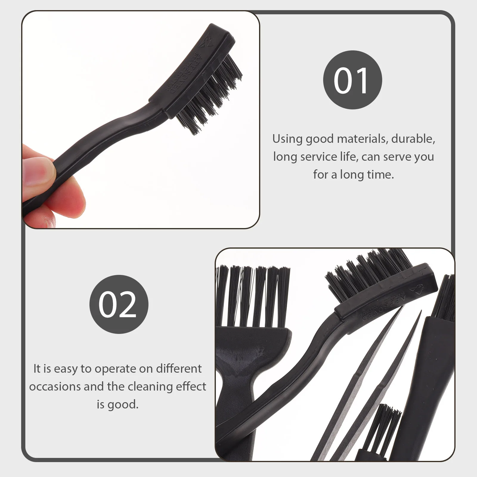 

1Set Keyboard Cleaning Tools Creative Compact Brush Set for Laptop Desktop Efficient Portable Dust Removal for Office Home