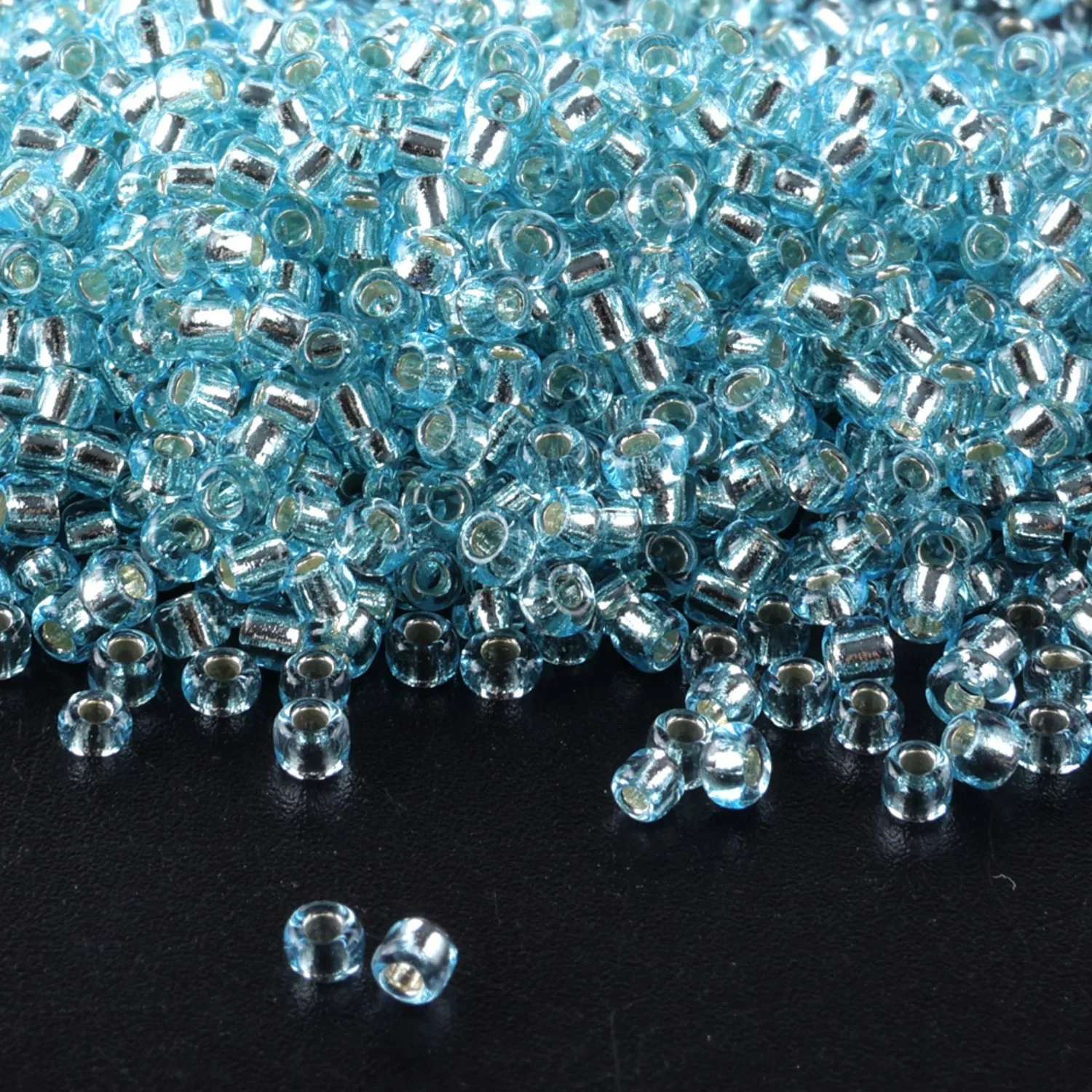 Hochwertige Heimwerker-Saatperlen 11/0 Runde Glasperlen Schmuckzubehör 10g/Röhrchen, Geeignet für Alle Arten von DIY-Näh- und Handarbeiten – Detail 17