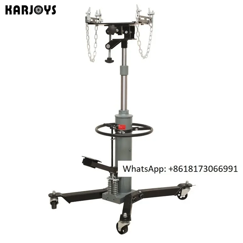 CE Approved 0.6 Ton Portable Car Transmission Jack Car Repair Garage Use Hydraulic Transmission Jack