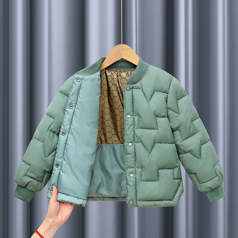 

Warm cotton-padded jacket for autumn and winter,4-14 Years children's cotton-padded jacket, and inner jacket for senior students