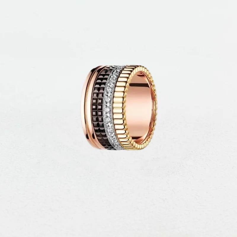 Bohemian Floral Closed Ring for Ladies, Delicate Embossed Flower Craft, Solid Closed Band, Light Weight, Daily Casual Jewelry, Wonderful Gift for Friends and Family