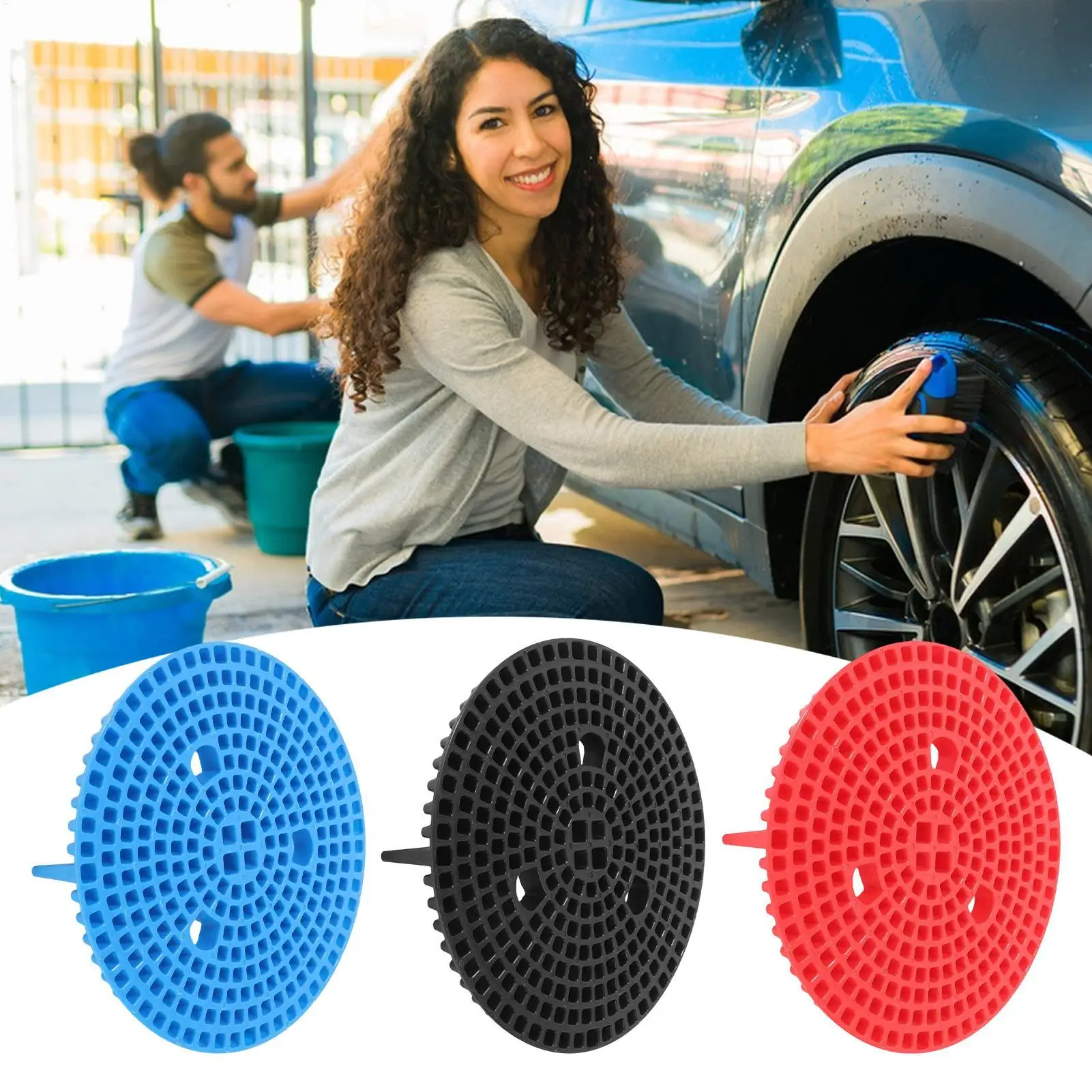 Car Wash Bucket Dirt Trap Car Wash Bucket Sand Filter Screen Bucket Dust Filter Gravel Block Multifunctional Car Wash Cleaning