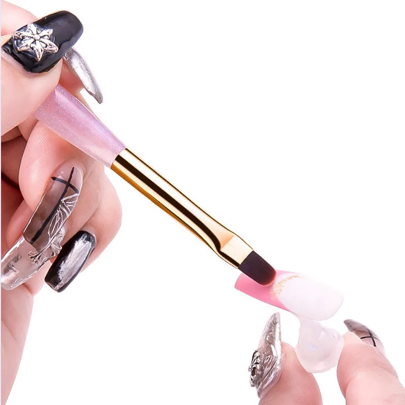 

Pink Gel Nail Brush Gel Nail Polish Painting Brush Nail Art Design Brush Pen
