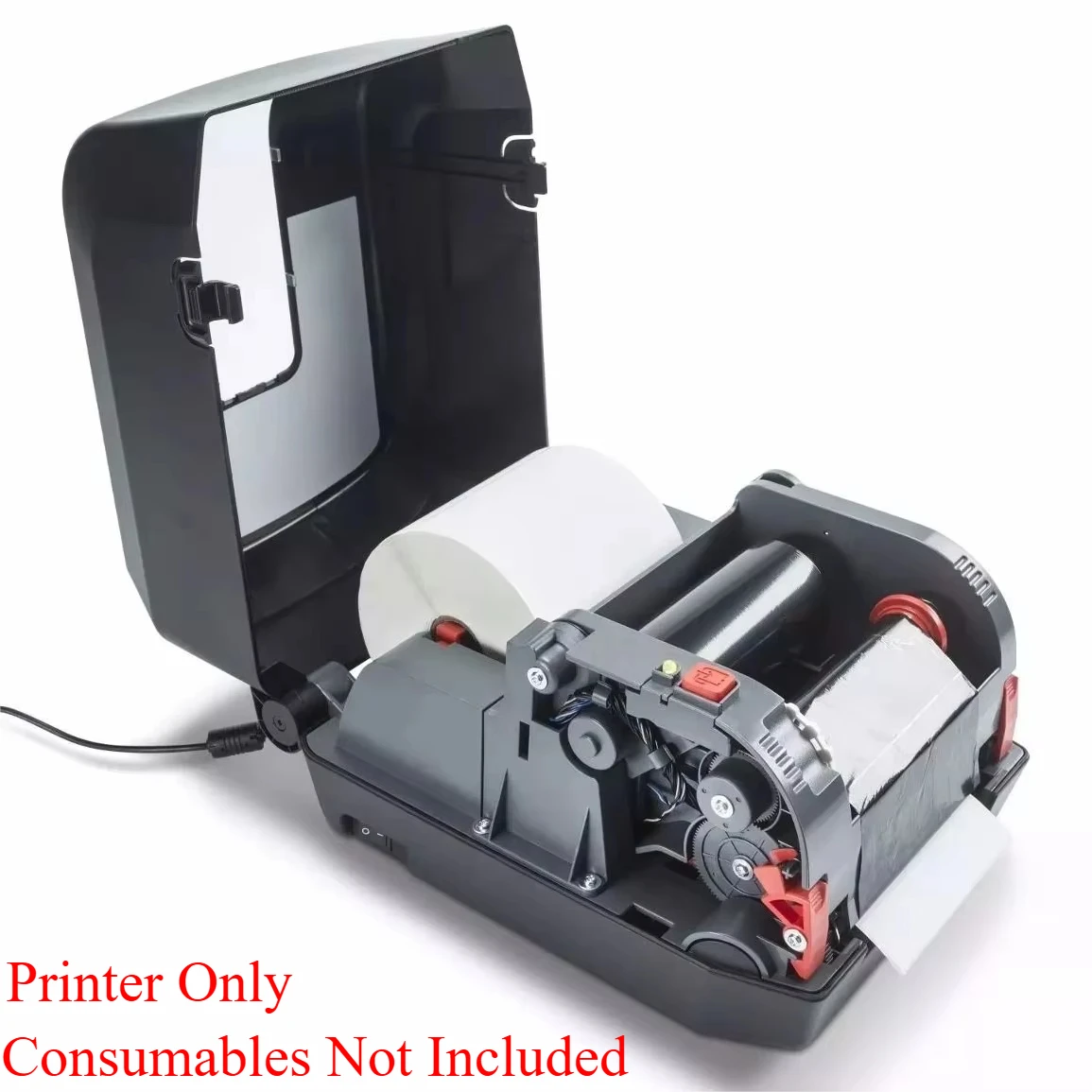 203DPI 4 Inch Desktop Thermal Label Barcode Printer USB Inkless Sticker Machine Express Waybill Printing