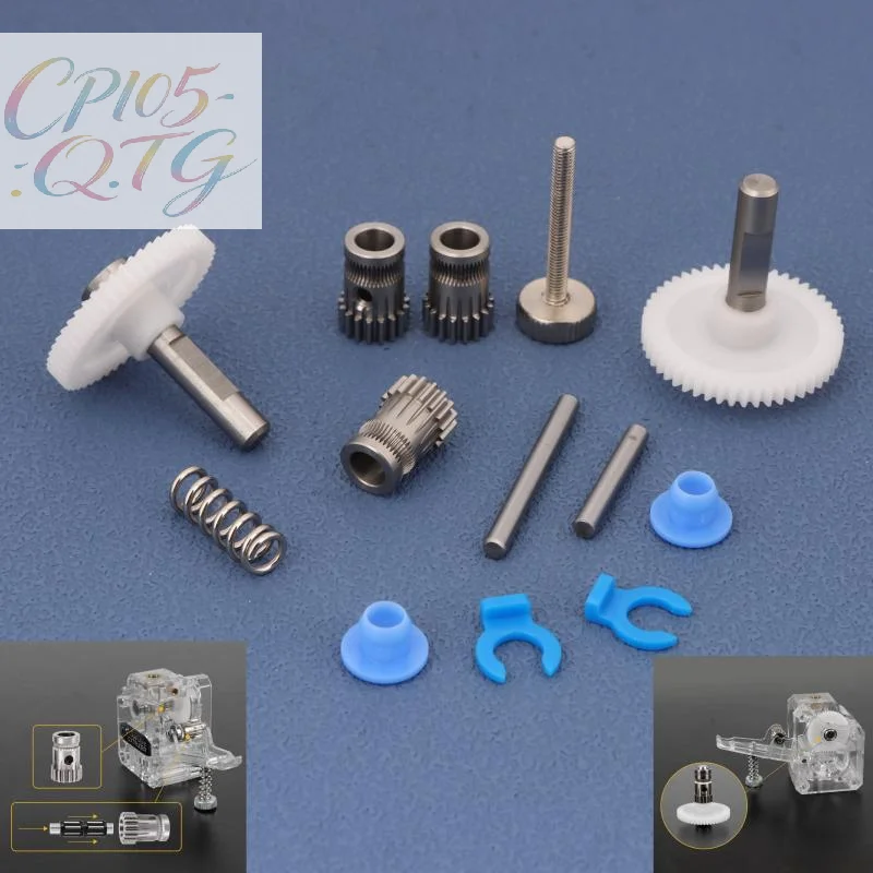 

Hot Dual Drive Gear Hardened Steel Upgrade Kit Extruder Drivegear For Extruder For Prusa I3 3D Printer Bowden Extruder Parts