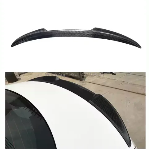 

OEM Carbon Fiber Rear Trunk Spoiler Wing Giulia Quadrifoglio Style Bodykit for Alfa Romeo Car Accessories