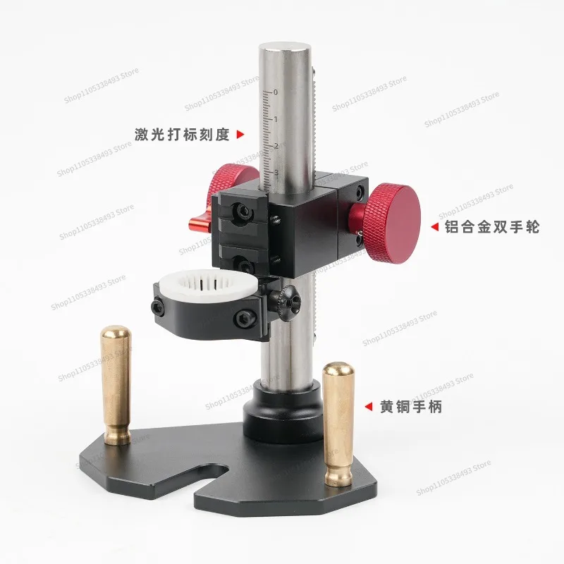 For Dental Machine Engraving Auxiliary Bracket Silver Wire Inlay Slotted Handle Bracket Auxiliary Tool Leveling and Clearing
