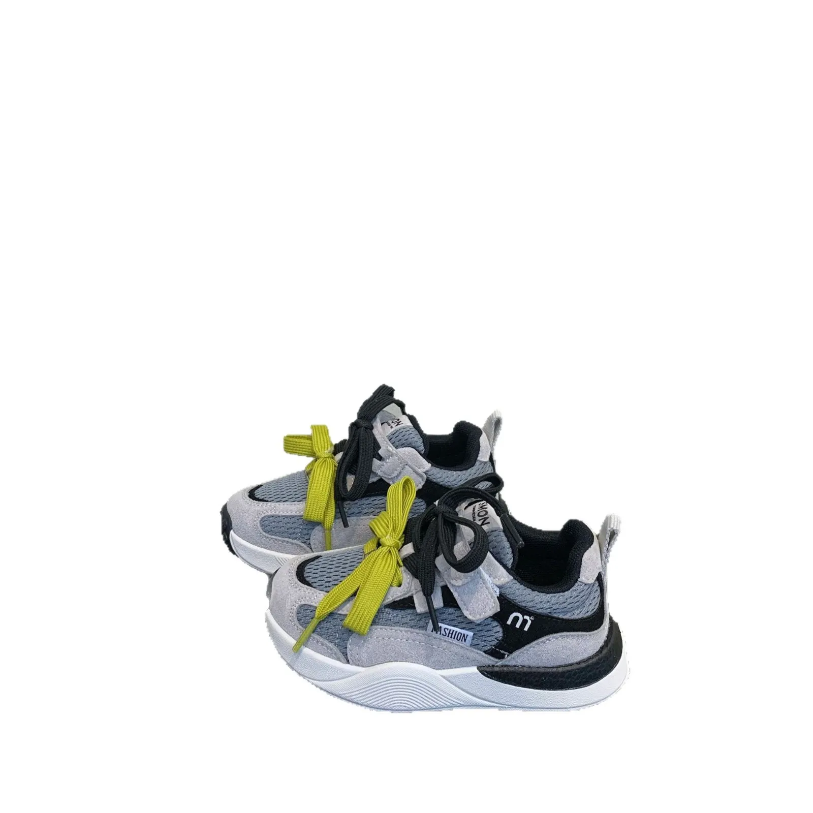 

Autumn Children's Boy Girls Microfiber Mesh Breathable Non-slip Running Shoes Kid Toddler Fashion All-match Student Casual Shoes