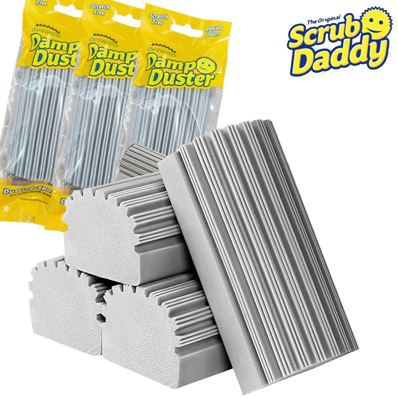 Esponja de Cocina Scrub Daddy, Absorbente de Agua, Elimina Manchas de Aceite, No Deja Marcas de Agua