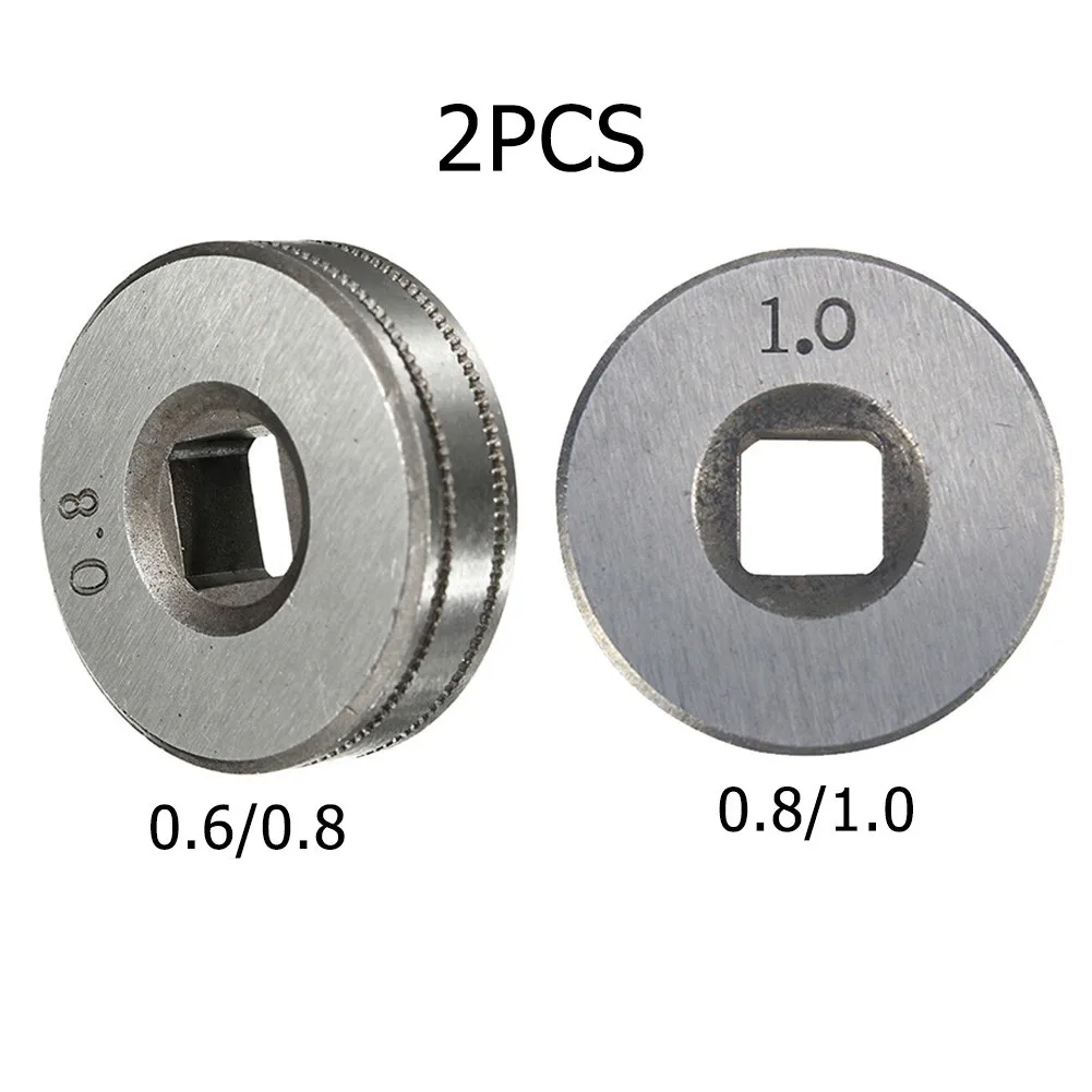 0.6/0.8 +0.8/1.0 Welder Wire Feed Drive Roller Roll Parts Accessory Groove Replacement V Newest Pratical Useful