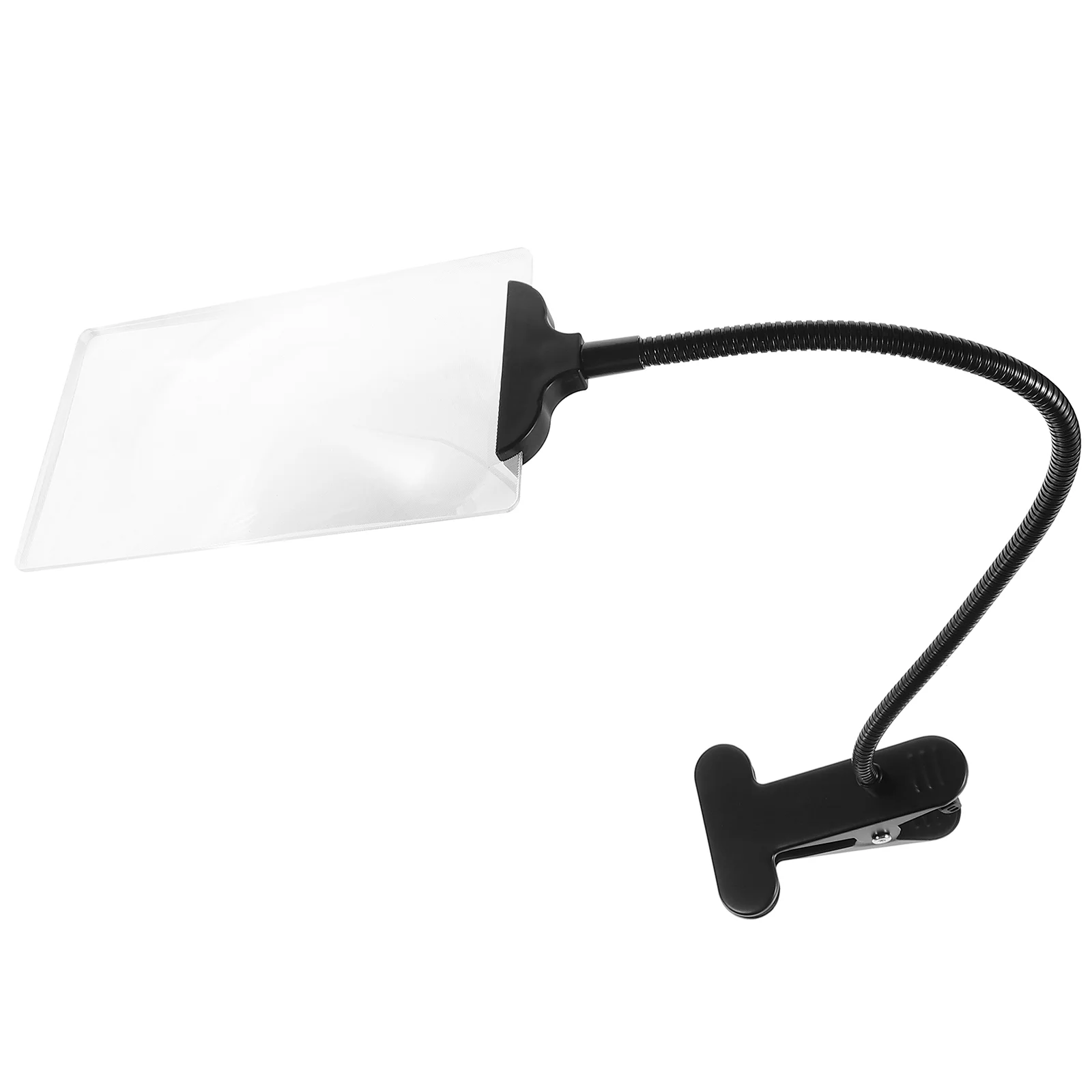 

Adjustable Portable Clip-on Magnifying Glass Work Desk Phone Holder Eyeglasses Plastic Tools for Close