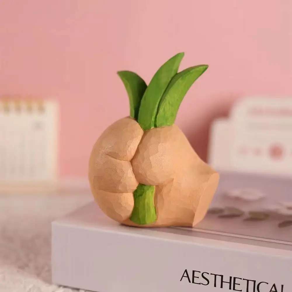 

Home Decor Funny Grass Hand Statue Exquisite Resin Holding Grass Sculpture Artistic Hand Table Decor Dining Table