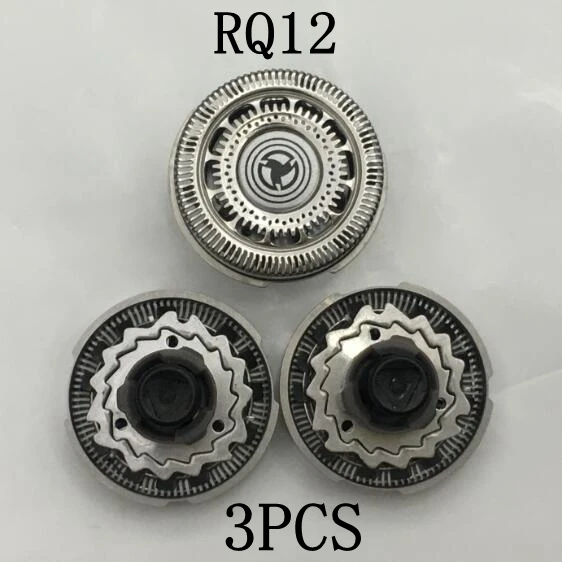 

3pcs RQ12 replacement head razor blade heads for philips shaver RQ1251 RQ1251CC RQ1252 RQ1252CCRQ1265 RQ1265CC RQ1285 RQ1285CC