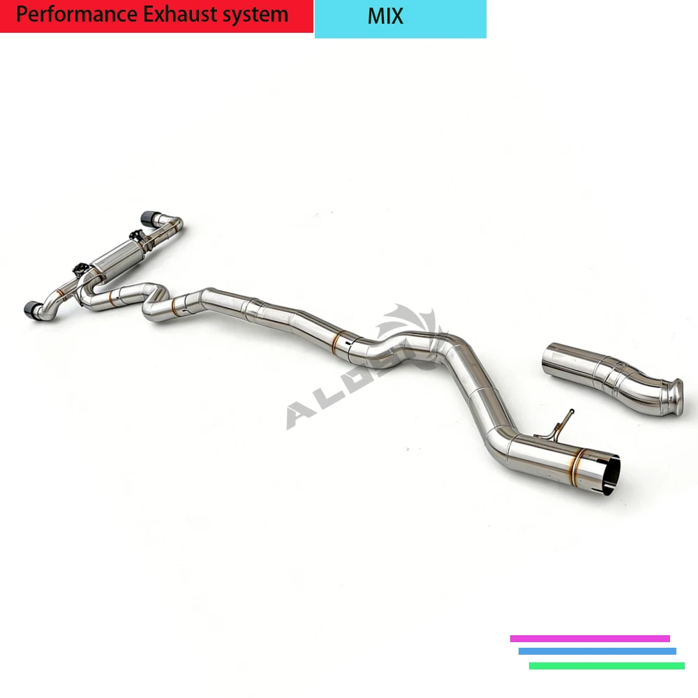 

Выхлопная система Cat-back для BMW 335i (N55) F30 3.0t 2012-2015, нержавеющая сталь, с управлением клапаном, спортивная выхлопная система, глушитель.