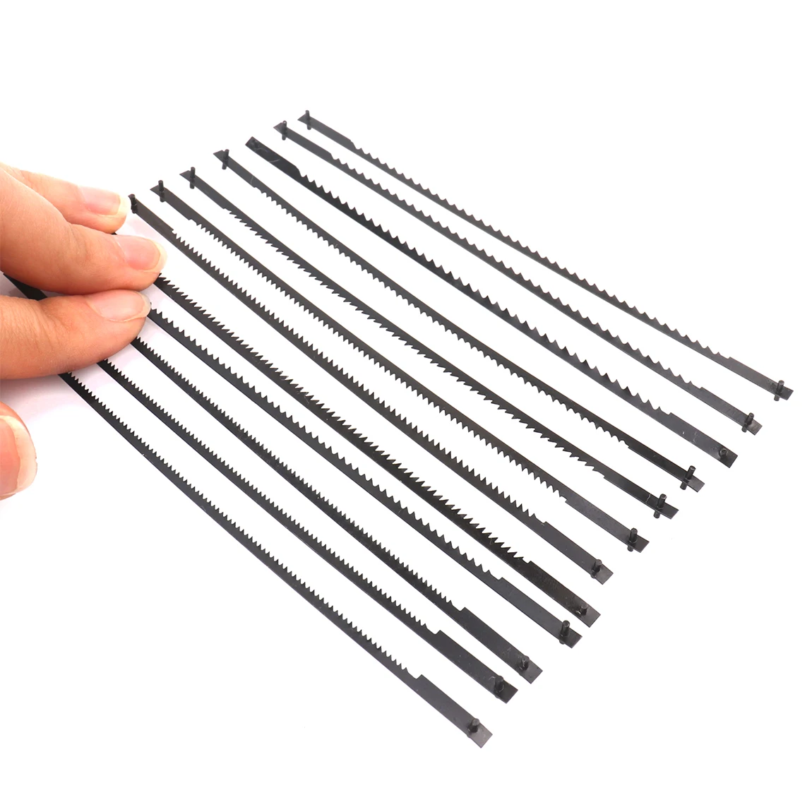 Imagem -05 - Atoplee-dentes Scroll Saw Blades Tpi 10 15 18 24 Ferramentas Elétricas Acessórios para Madeira para Cortar Madeira 127 mm 24 Pcs Set