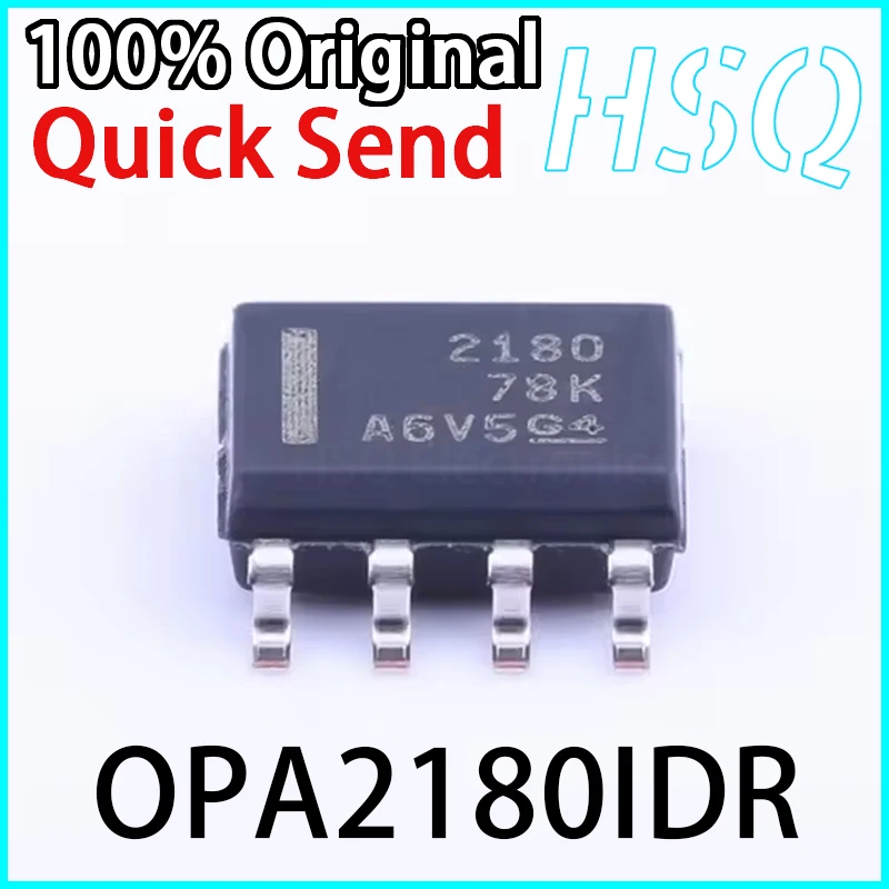 

2PCS Original OPA2180IDR Screen Printed 2180 SOP8 Operational Amplifier Chip Brand New in Stock