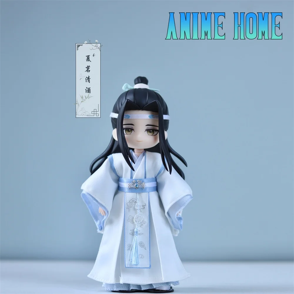 Anime MDZS Mo Dao Zu Shi Lan Wangji disfraz antiguo hecho a mano OB11 P9 P10 ropa de Cosplay Original para niños, regalo