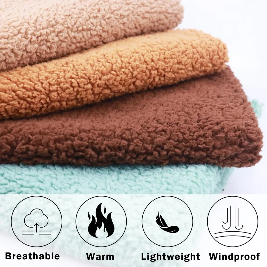 Maschera da sci con cappuccio Sherpa in velluto timido Passamontagna resistente al vento Maschera da sci in pile invernale per uomo e donna