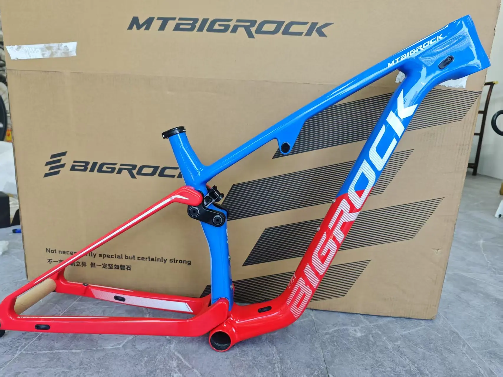 

Bigrock frame29er XC off-road soft tailCarbon fiber Full Suspension Carbon MTB Framebike Mountain Bike boost148mm