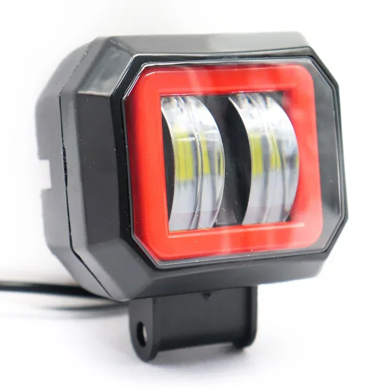 2025Car Headlight Motorcycle Spotlight 15W Square Waterproof and Energy-saving Work Light Highlight Maintenance Light