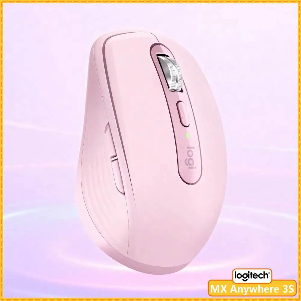 Office MX Anywhere 3S - 8000 DPI, 3-Device Bluetooth, Fast Charge, Perfect for Tea House Desk & Daily Routine Work