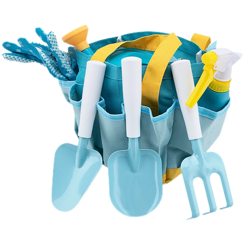 1 Set Of Kids Gardening Tools Set Mini Garden Shovel Rake For Children Planting Outdoor Sand Beach Digging Tool Small Gardening
