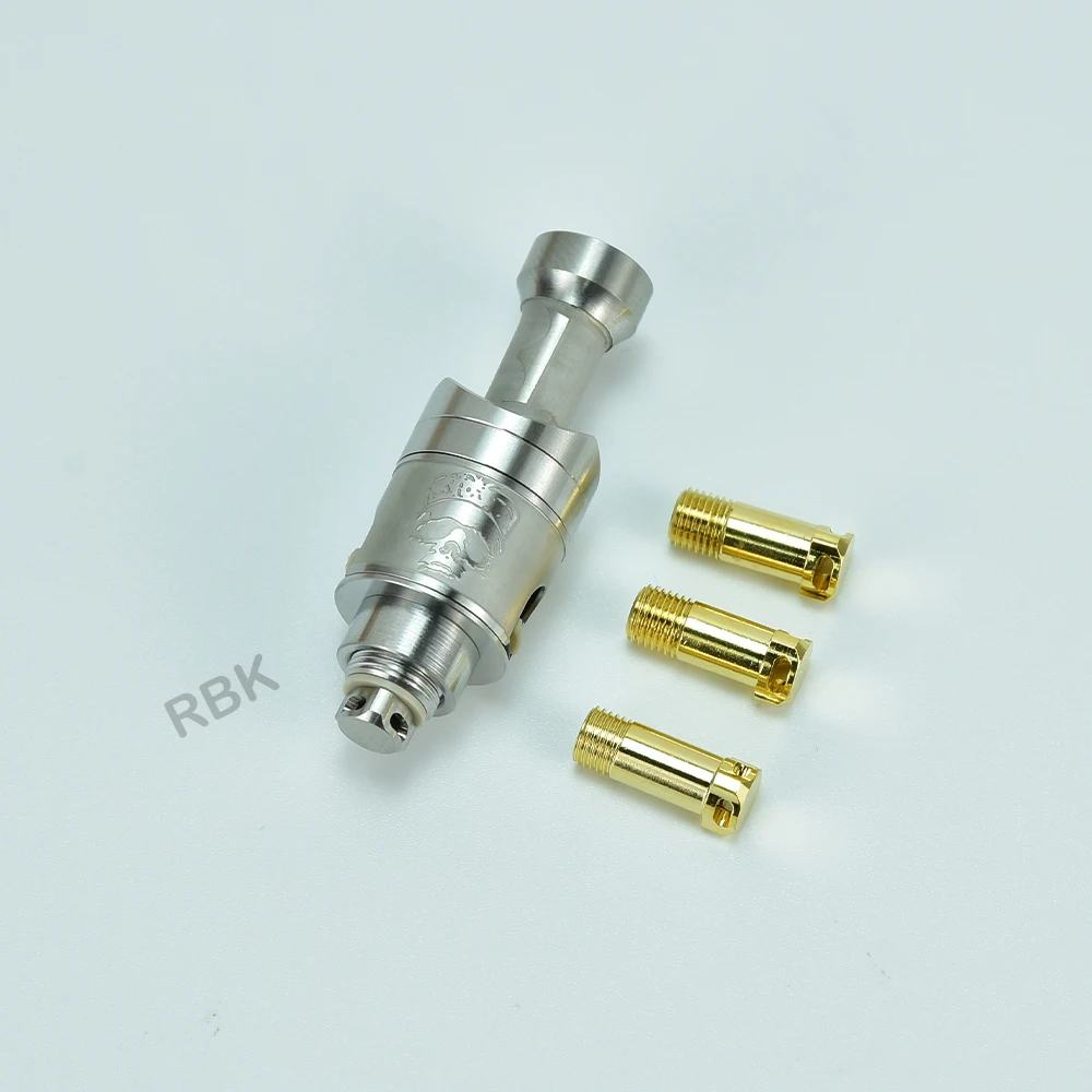 Wolfcoolvape Billet box mod Monarchy Mobb CipherSkull RBA vape Skull RBA 1.0/1.5/2.5/3.5mm Bridge 316ss replacement coil