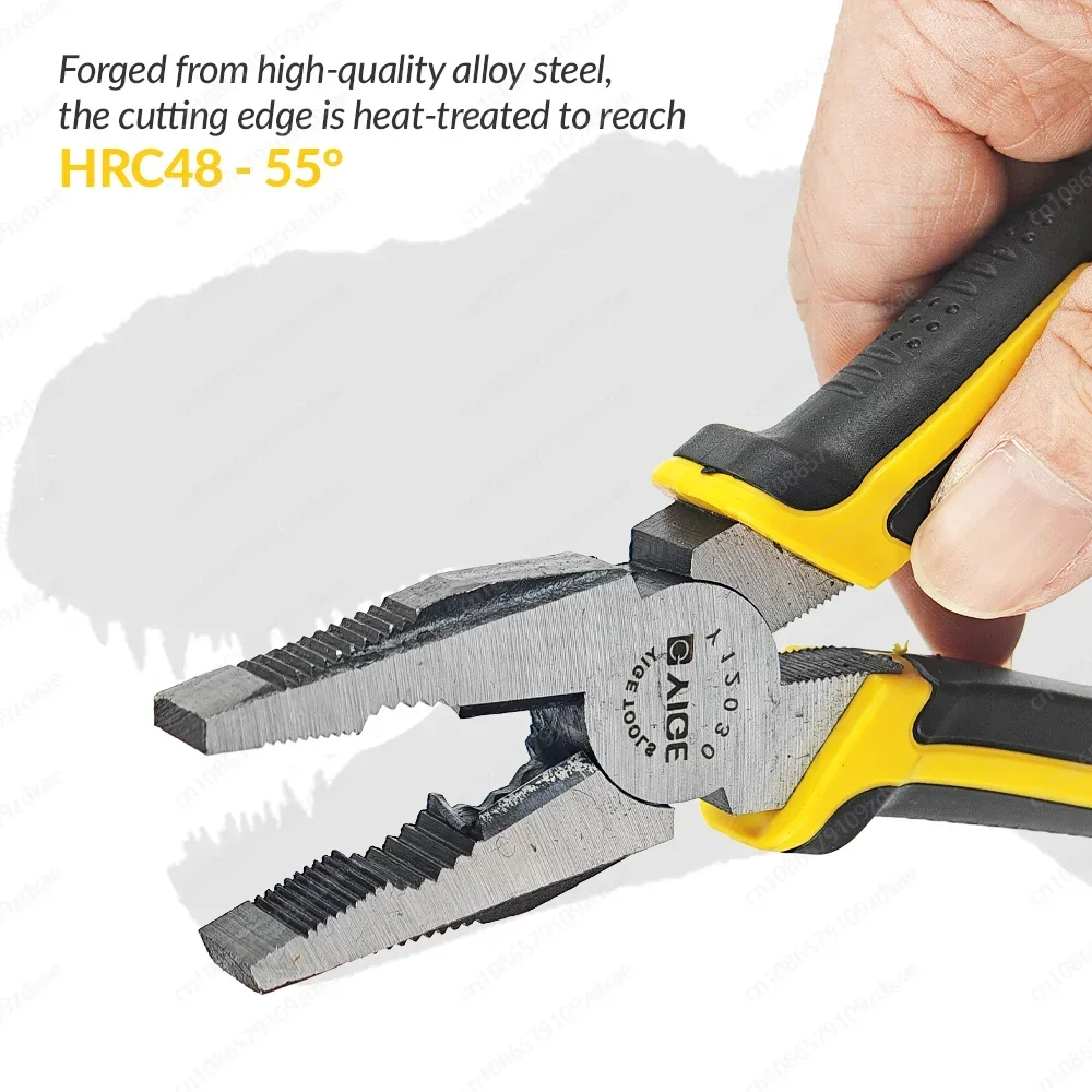 Wire pliers and tiger pliers,Labor-saving tool pliers,Multi-function wire breaking flat pliers,for electrical installation