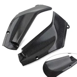 1Pair Motorcycle Side Air Duct Cover Fairing Insert Cover Carbon Fiber For Yamaha YZF R1 1998 1999 2000 2001