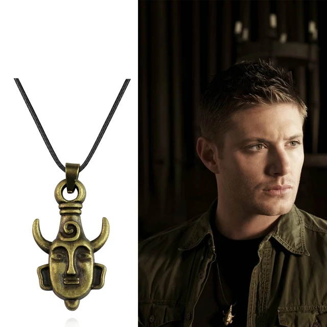 Supernatural amuleto pingente colar para fãs, Wicca, Dean, Winchester,  Jenskles, anjo, Drop Ship - AliExpress