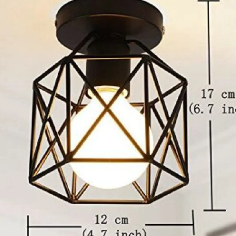 2PCS Led Ceiling Light Round Chandelier 110V 220V Mini Ceiling Lamp Indoor Lighting For Kitchen Bedroom Living Room Bathroom