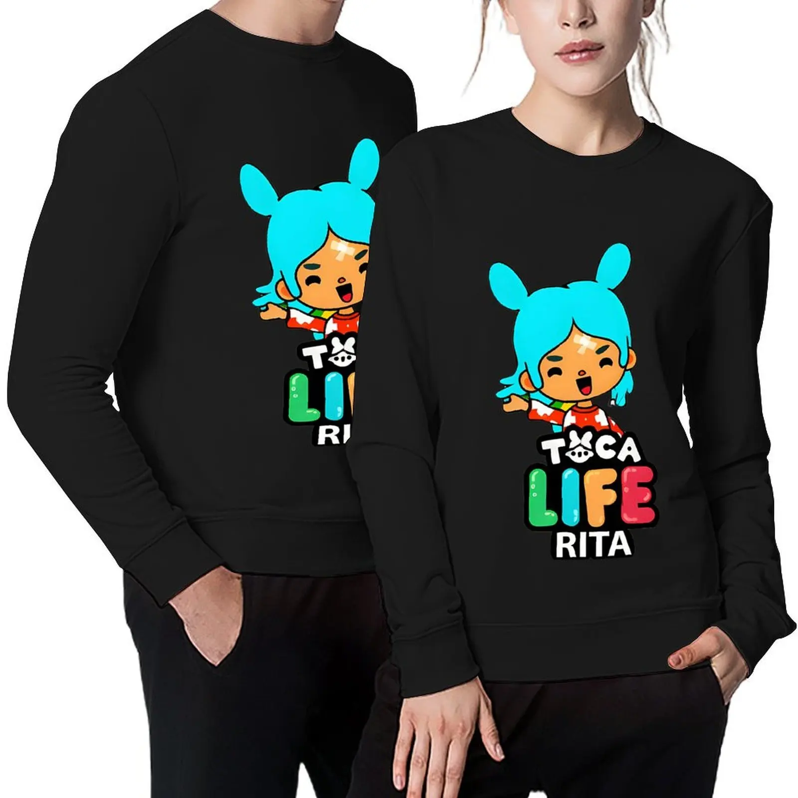 

Toca Life World Pullover korean autumn clothes autumn clothes men's clothes aesthetic clothing hooded sweatshirt for men