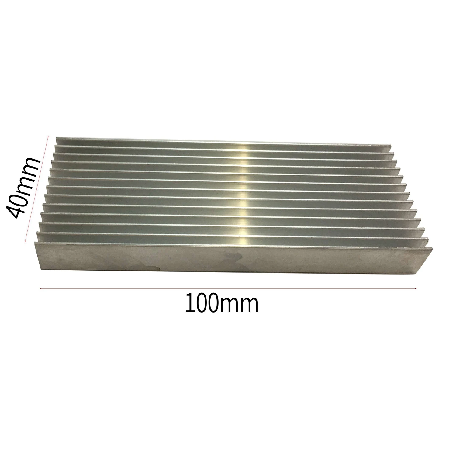 3 Pcs Aluminium Power Amplifier Heatsink Heat Sink 100X40X11mm