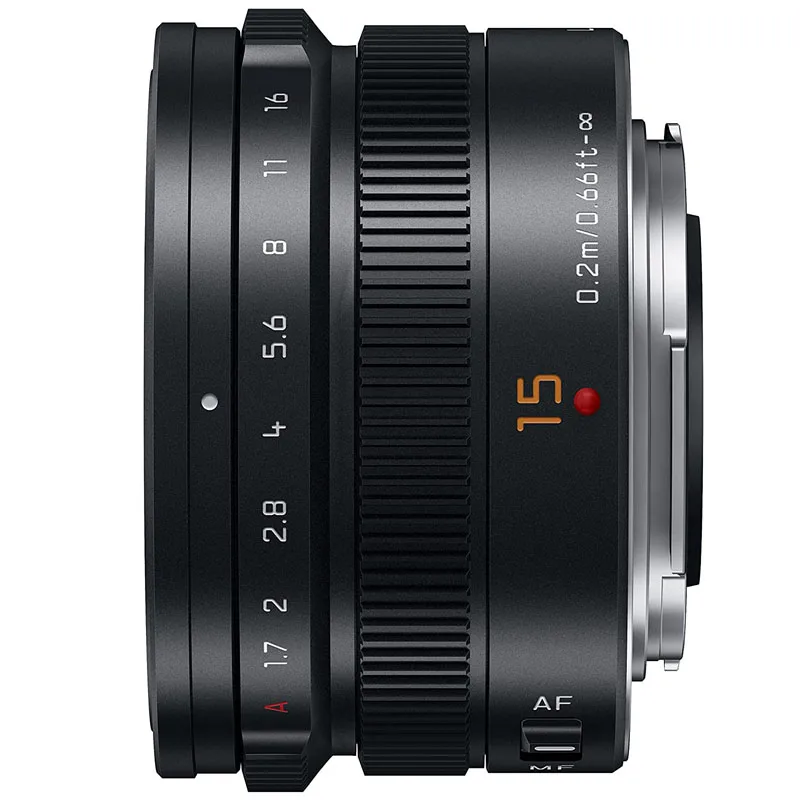 New Panasonic Leica DG Summilux 15mm/ F1.7 Lens