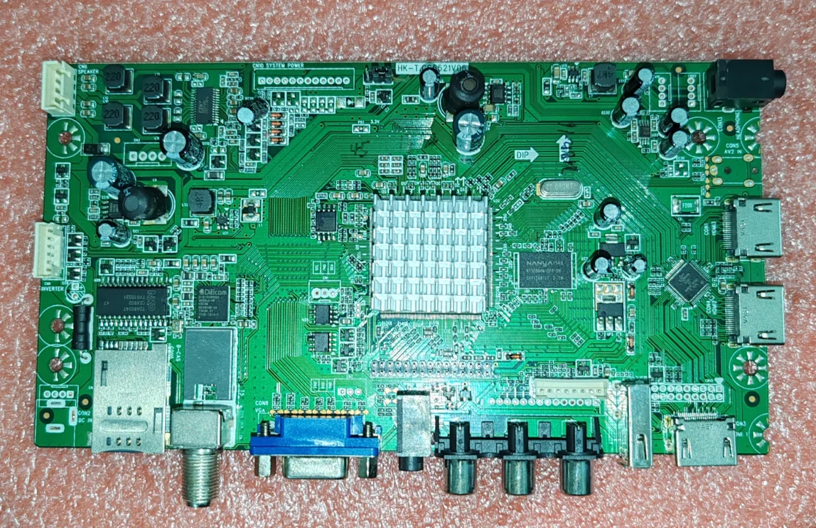 HK-T.CS5521V06 La scheda madre TV LED è stata testata e fotografata