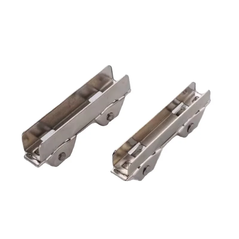 

Stainless Steel Glass Pulley Plane Clamp Wheel Glass Sliding Door Display Cabinet Wardrobe Push
