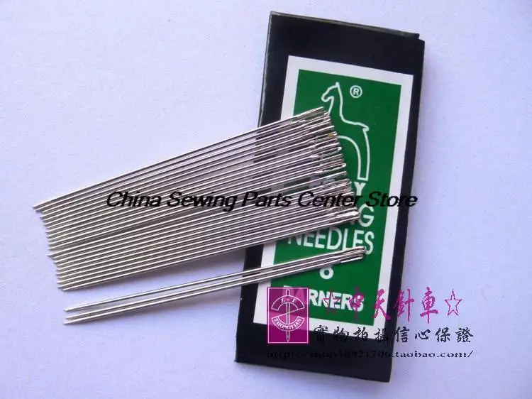 1pack Imported Pony Handuse Needle Horse Brand Green Packaging Hand Embroidery Needle Sewing Needle Needle Sewing Needle