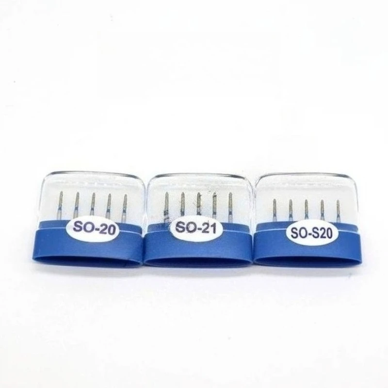 

15×5pcs/box Dental Diamond Burs Medium FG Bur for High Speed handpiece SO-20 SO-21 SO-S20