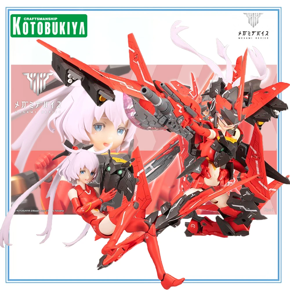 

100% Original in Stock Kotobukiya Megami Device SOL Raptor Original Beast Mode Anime Figure Action Figure Collection Series