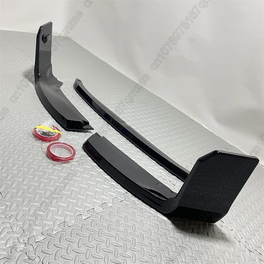 MP estilo coche parachoques delantero labio alerón divisor difusor protector embellecedor para BMW Serie 2 M2 G87 2023-2024 3 uds protector hoja divisor