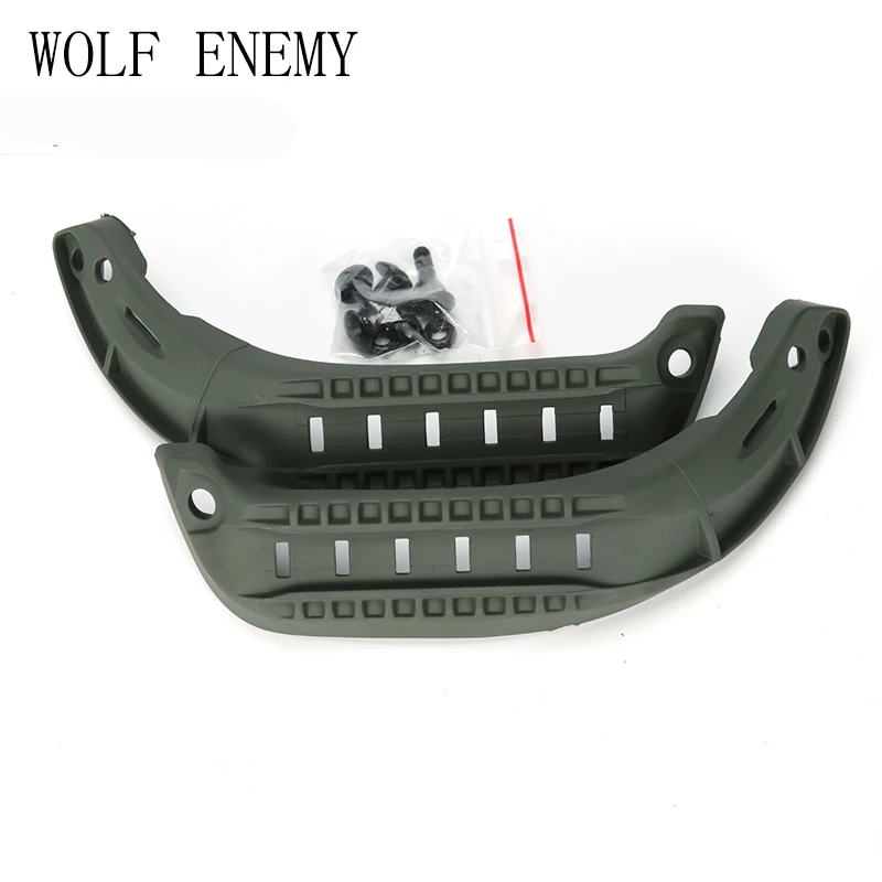 ARC Casque Helmet Rail System per MICH Helmet Side Rail guide FG ARC PASGT Helmet Rail accessori tattici