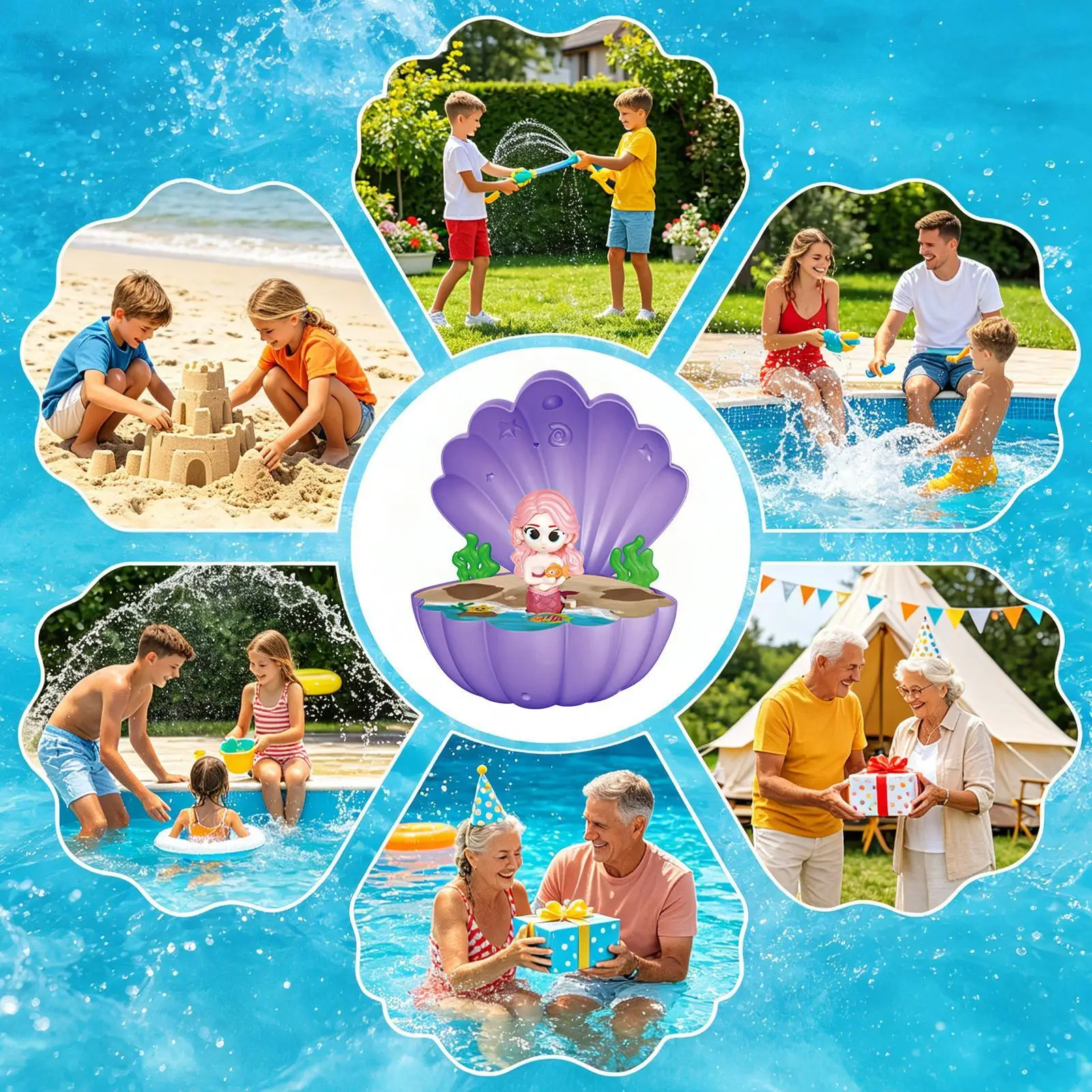 water-spraying-mermaid-shell-toy-sprinkler-fancy-rotating-water-spray-no-batteries-required-summer-outdoor-water-toy