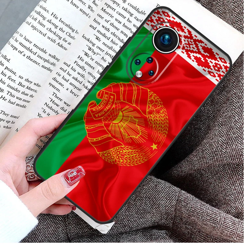 Belarus Flag Coat of Arms Case For Honor Magic 6 Pro 50 70 90 X6 X7 X8 X9 X6a X7a X8a X9a X8b X9b Magic 5 Lite Cover