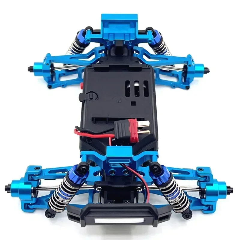 MJX 1/20 20208 & JJRC C8811 7-delige volledig metalen ophanging Upgradekit Aluminium CNC-gefreesde onderdelenset - 93 g Precisiegewicht